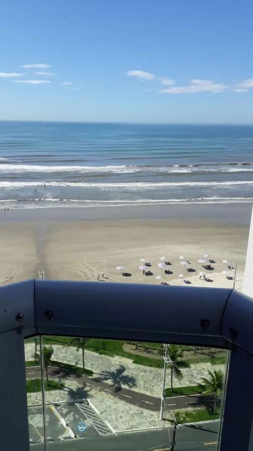 Belo Apartamento Com Vistas Para O Mar - Pe Na Areia - Churrasqueira Na Varanda 大普拉亚 外观 照片