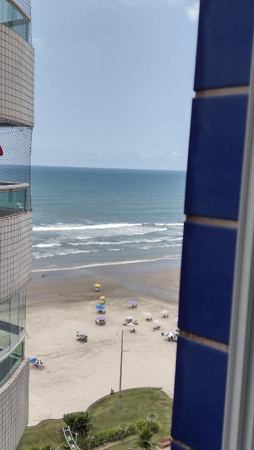 Belo Apartamento Com Vistas Para O Mar - Pe Na Areia - Churrasqueira Na Varanda 大普拉亚 外观 照片