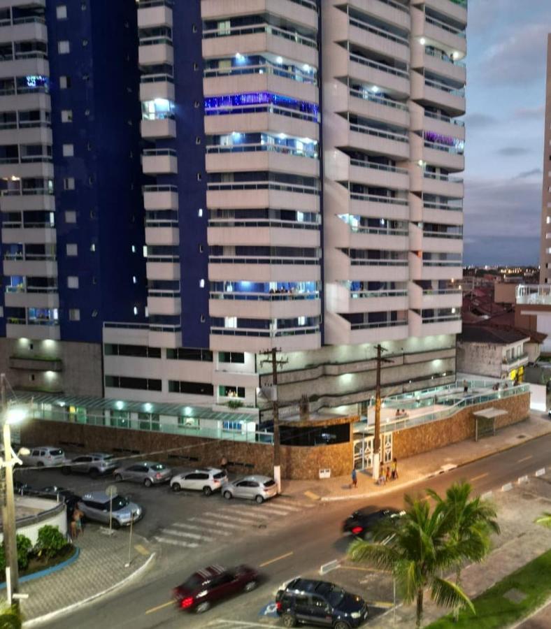 Belo Apartamento Com Vistas Para O Mar - Pe Na Areia - Churrasqueira Na Varanda 大普拉亚 外观 照片